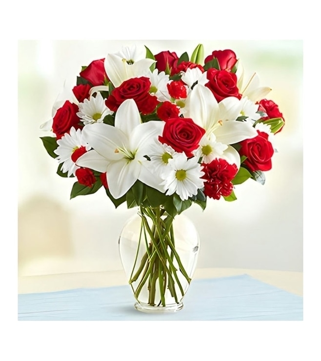 Beyond The Roses Bouquet, Carnations