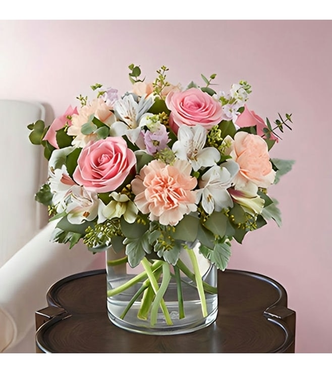 First Blush Bouquet, Carnations