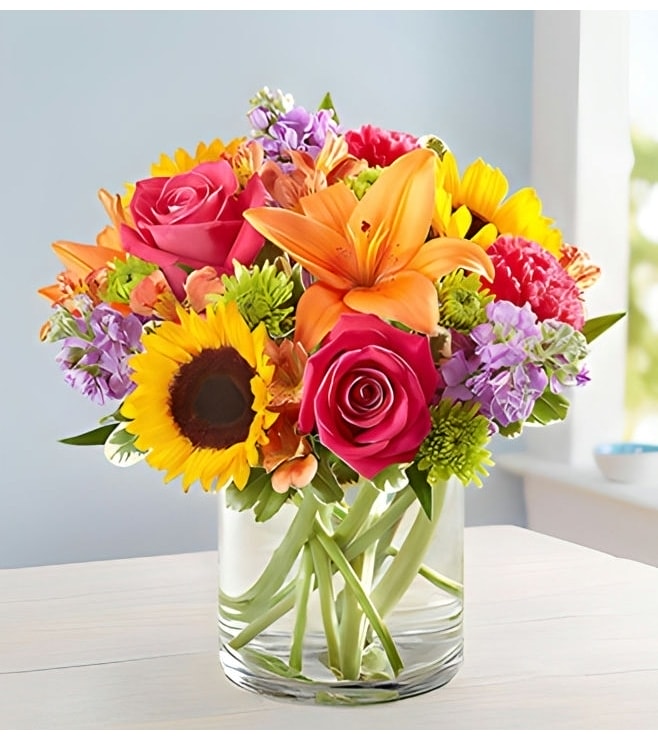 Endless Colors Bouquet, Orange