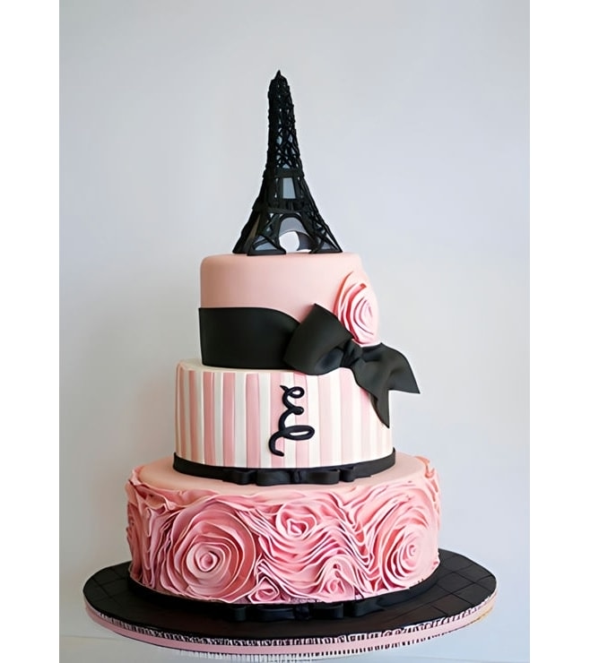 Romance In Paris Cake