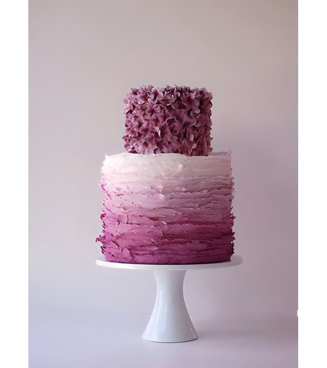Pretty In Pink Ombre Cake