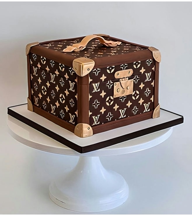 Louis Vuitton Box Cake