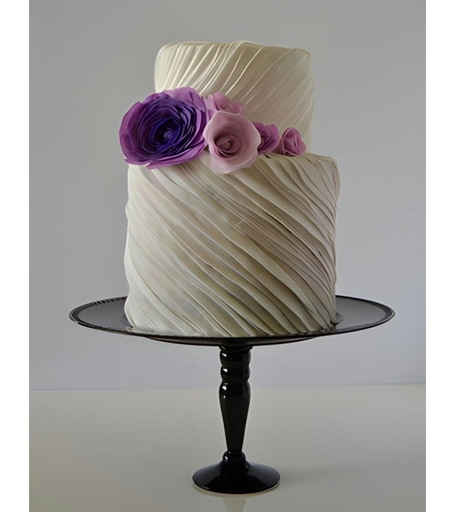 Satin Swirls Cake