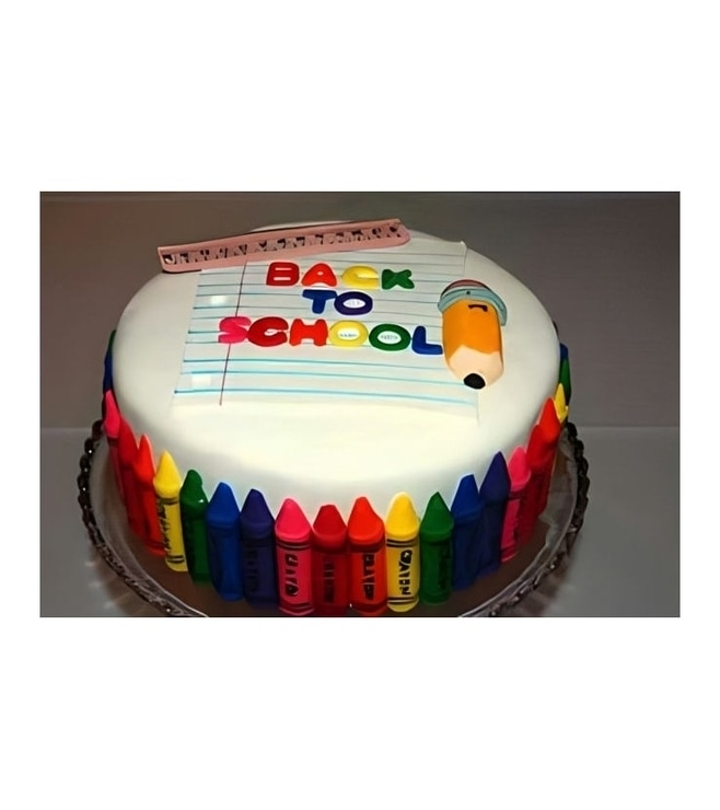 Crazy for Crayons Cake