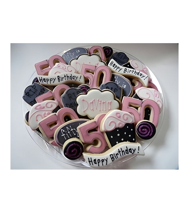 Glamorous Birthday Cookies