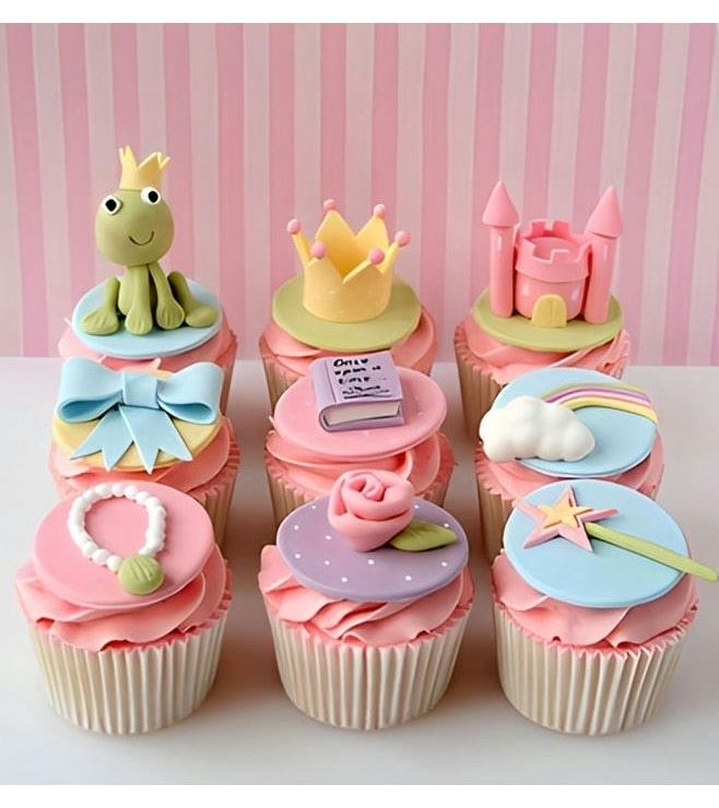 Fairy-tale Princess Dozen Cupcakes