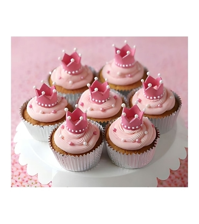 Queen's Pink Treat - Dozen Cupcakes