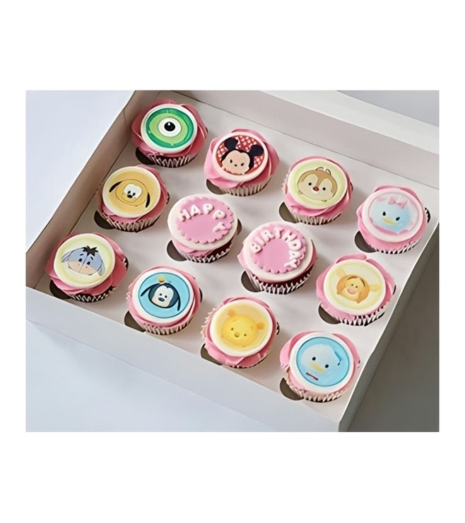 Mickey Mouse Club Assorted Cupcakes