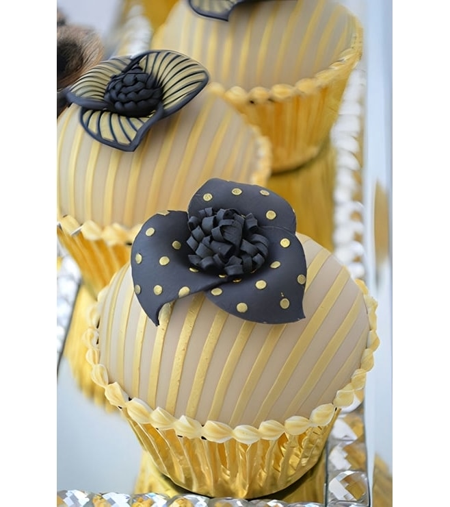 Fancy Corsage Dozen Cupcakes