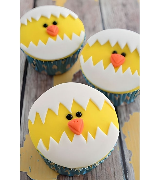 Happy Hatching Cupcakes