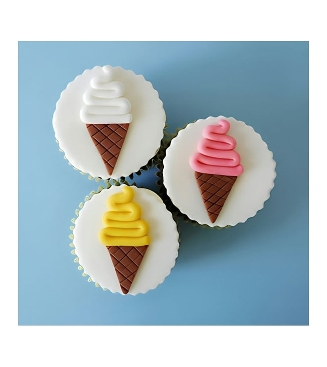 Ice Cream Cone Cupcakes