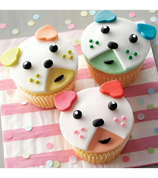 Cute Bear Cupcakes