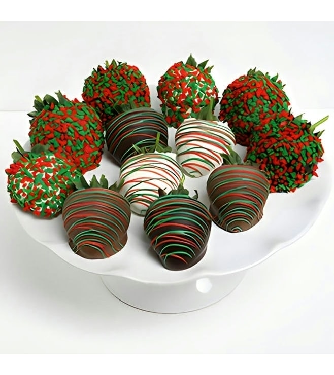 Magic of the Season Dipped Strawberries