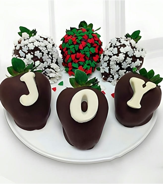 Joy to the World Dipped Strawberries