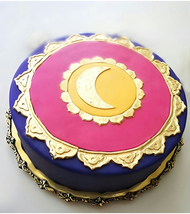 Golden Eid Cake