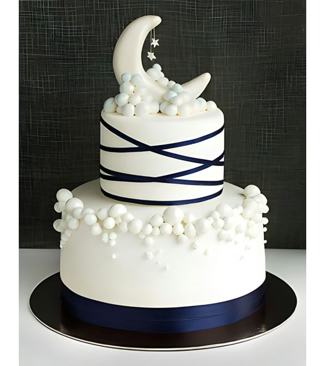 Crescent Moon Eid Cake