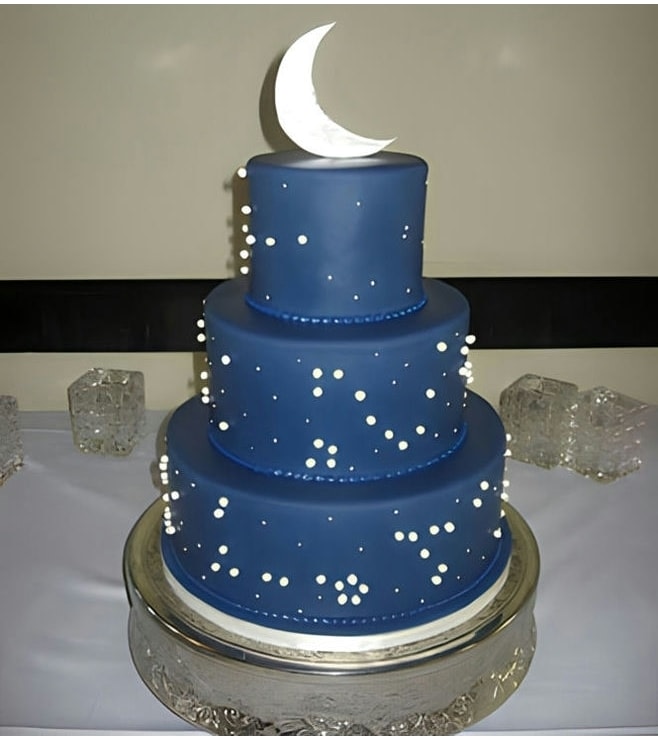 Under The Moonlight Eid Cake