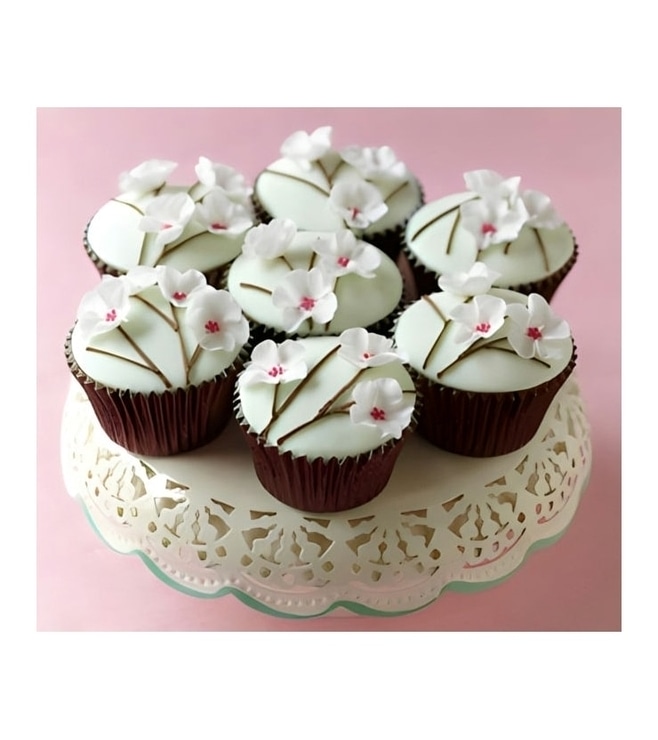 Floral Delight Dozen Cupcakes