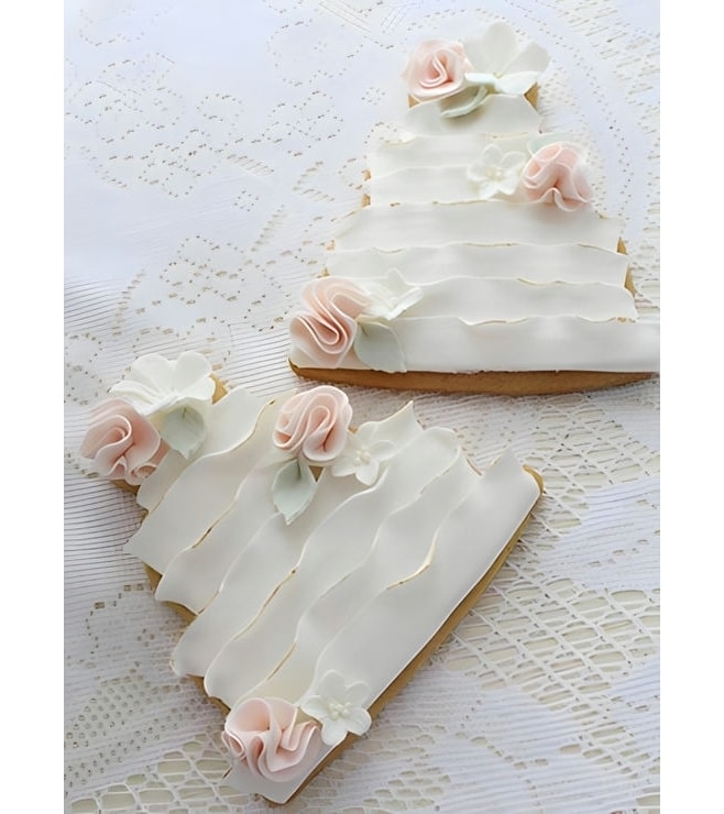 Dream Wedding Cake Cookies