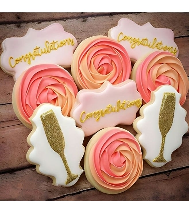 Toast To You Congratulation Cookies