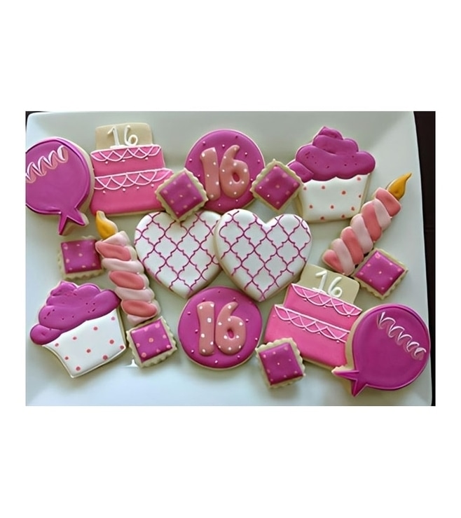 Princess Party Birthday Cookies