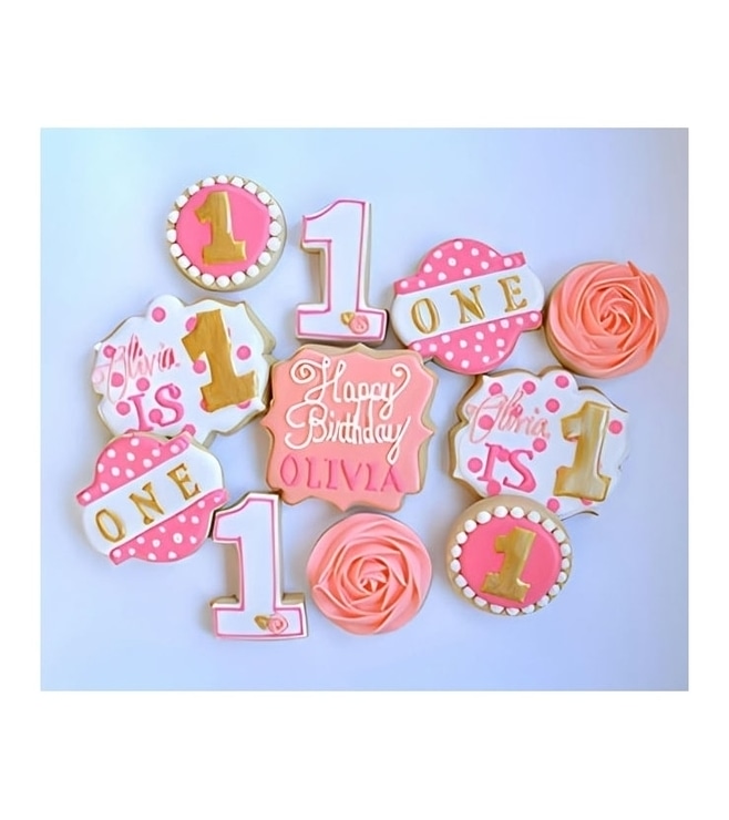 Young Diva Birthday Cookies
