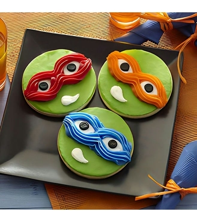 Ninja Turtle Cookies