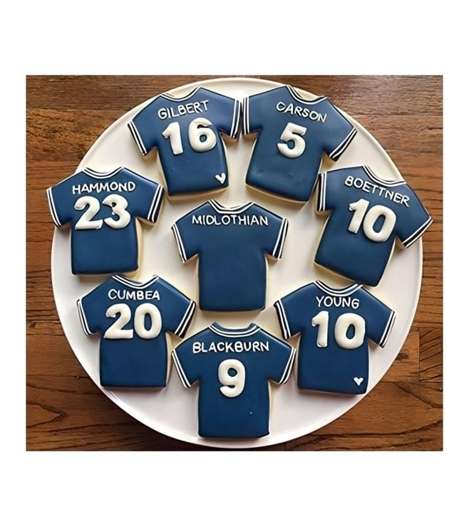 Team Jersey Cookies