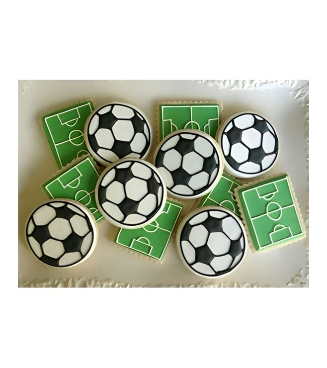 Football Pitch Cookies