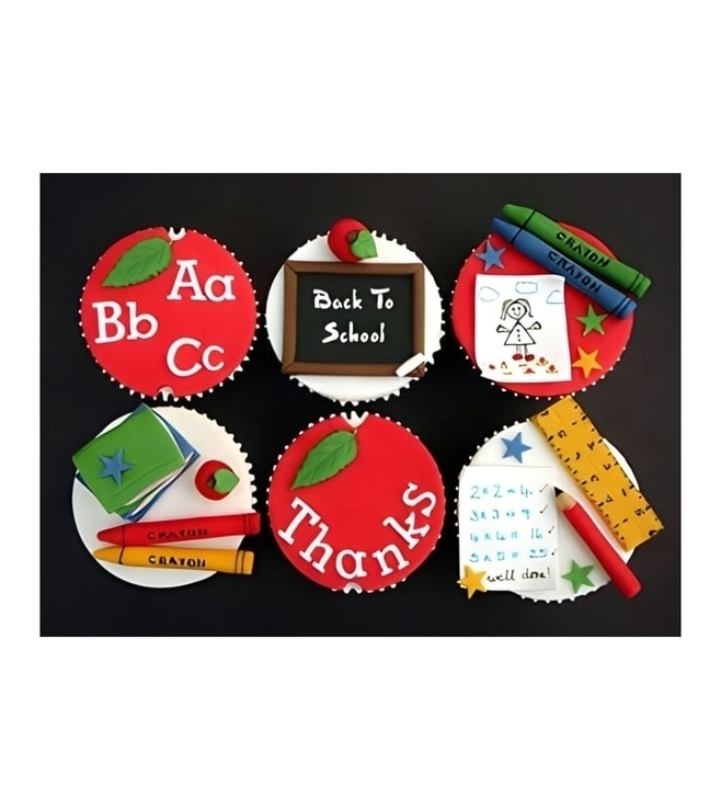 New School Term Cupcakes