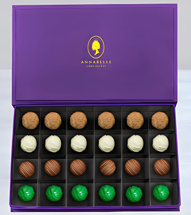 The Diplomat's Chocolate Truffles Box by Annabelle Chocolates, Chocolate Truffles