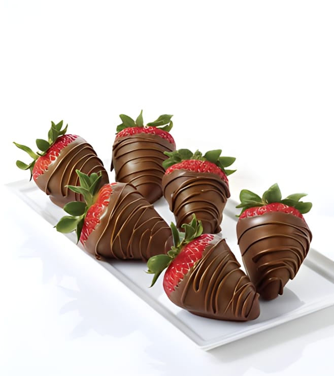 Milk Chocolate Dipped Strawberries, Chocolate Truffles