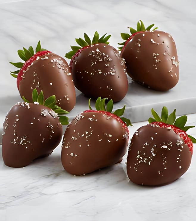 True Indulgence Dipped Strawberries, Chocolate Truffles