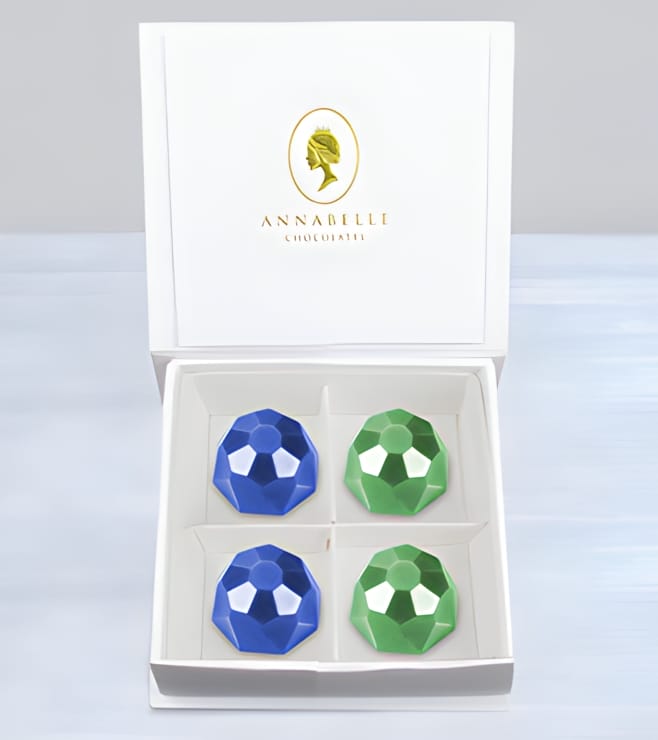 Flawless Gemstones Chocolate Box by Annabelle Chocolates