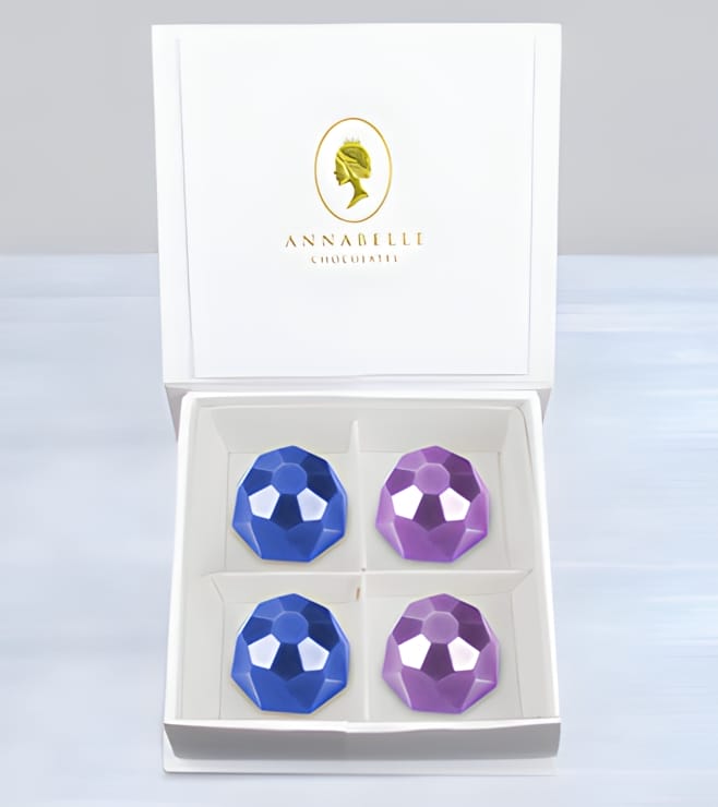 Twinkling Gemstones Chocolates by Annabelle Chocolates