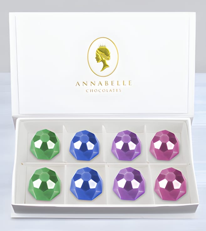 Ornate Gemstones Chocolate Box by Annabelle Chocolates