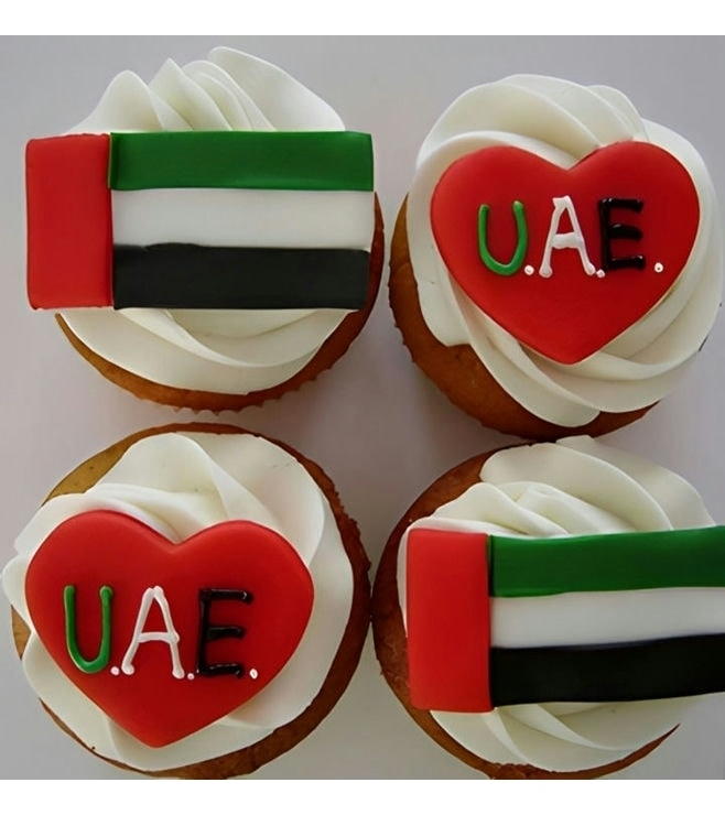 Love for The UAE Cupcakes
