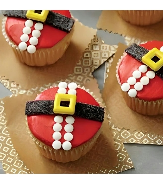 Christmas Costume Cupcakes