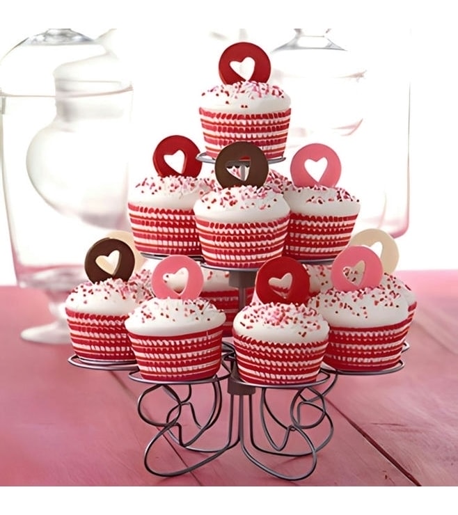 All Hearts Cupcakes