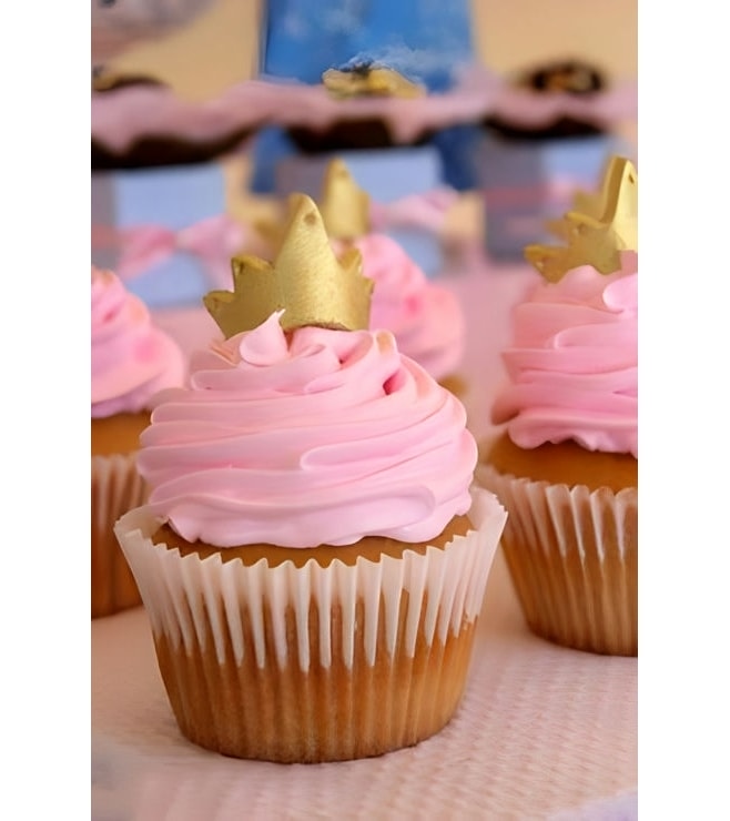 Pink Queen Cupcakes