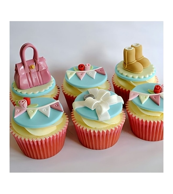 Bunting Cupcakes