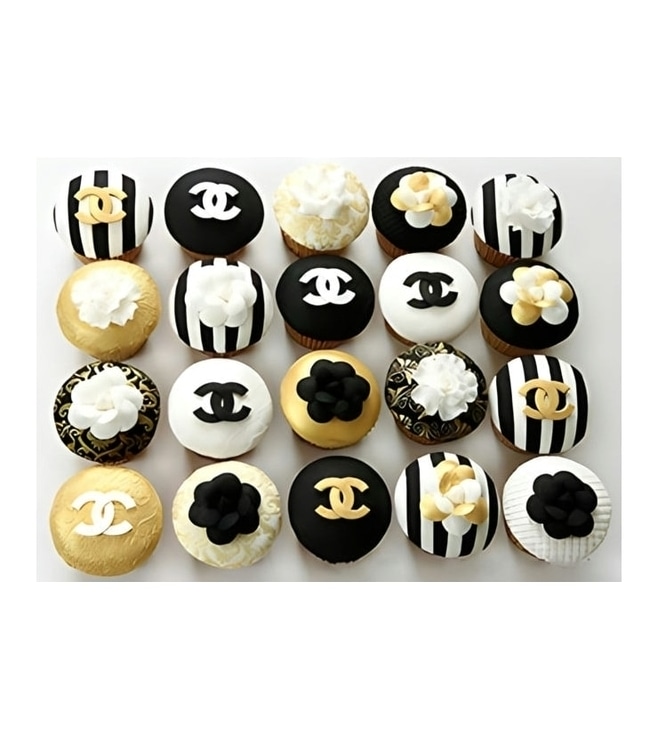 Divine Chanel Cupcakes