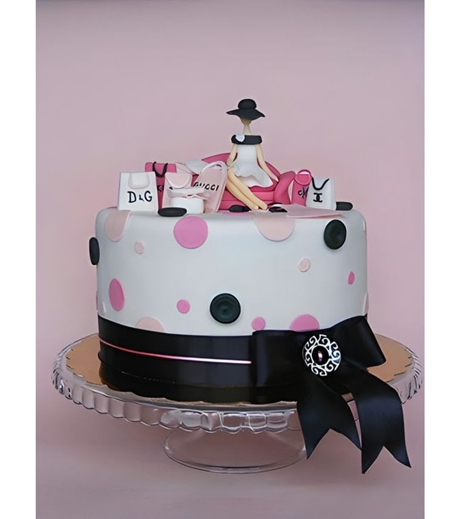 Polka Dot Designer Cake