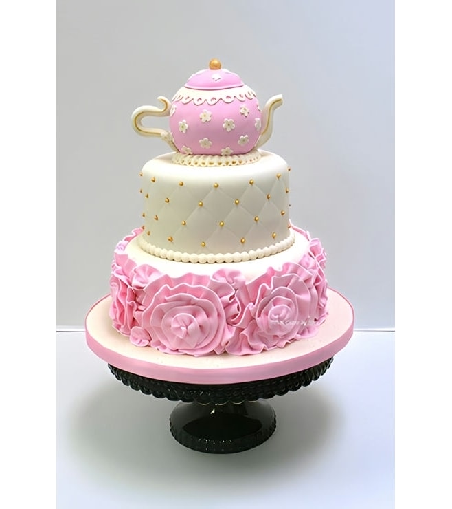 Her Favorite Tea Pot Cake