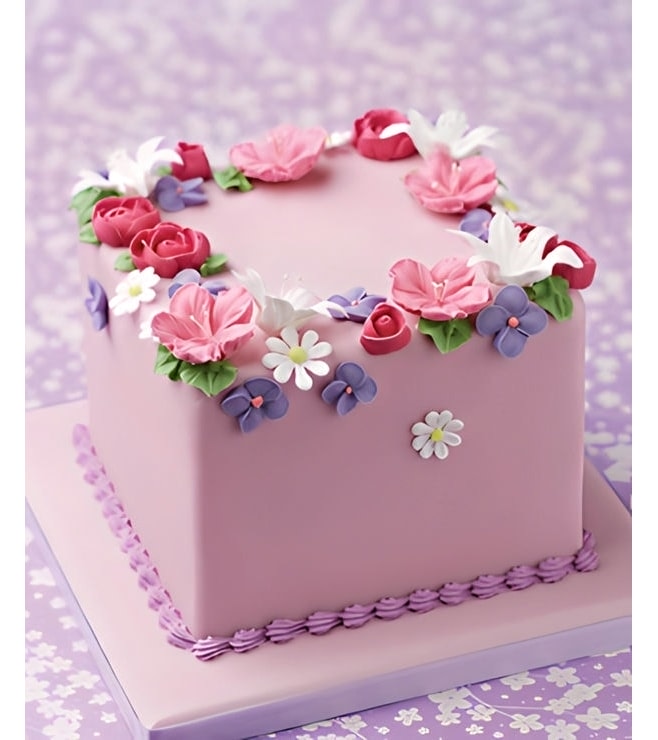 Patch of Flowers Cake