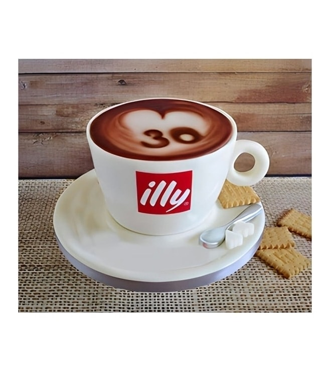 Illy Birthday Cake, Coffee Cakes