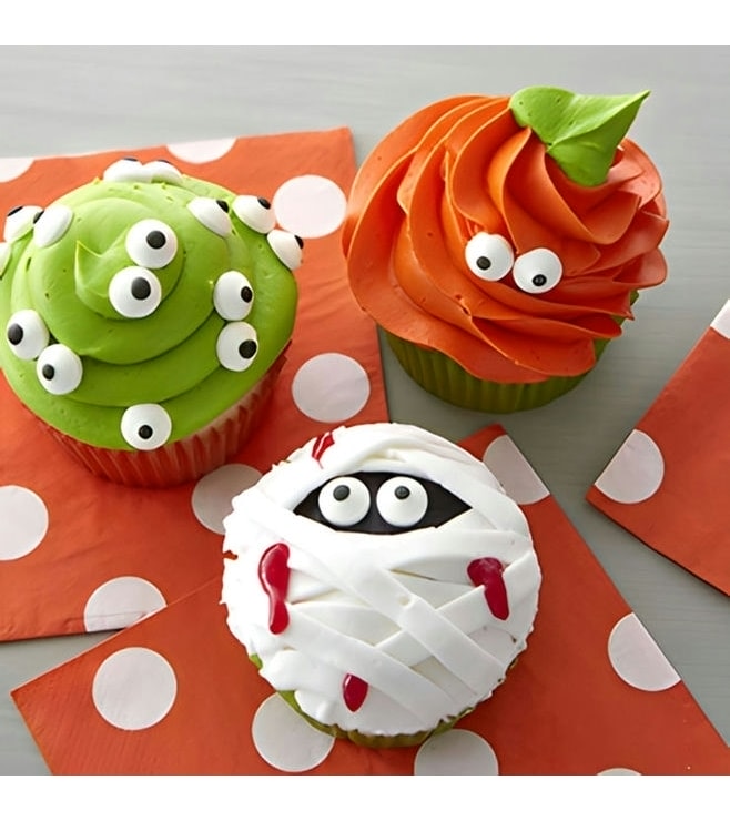 Peek-A-Boo Cupcakes, Halloween