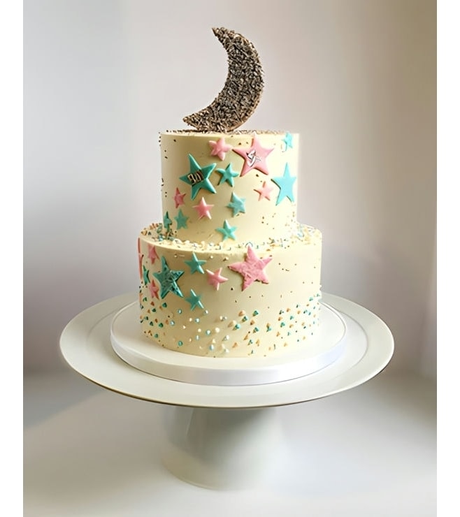 Cascading Stars Eid Cake