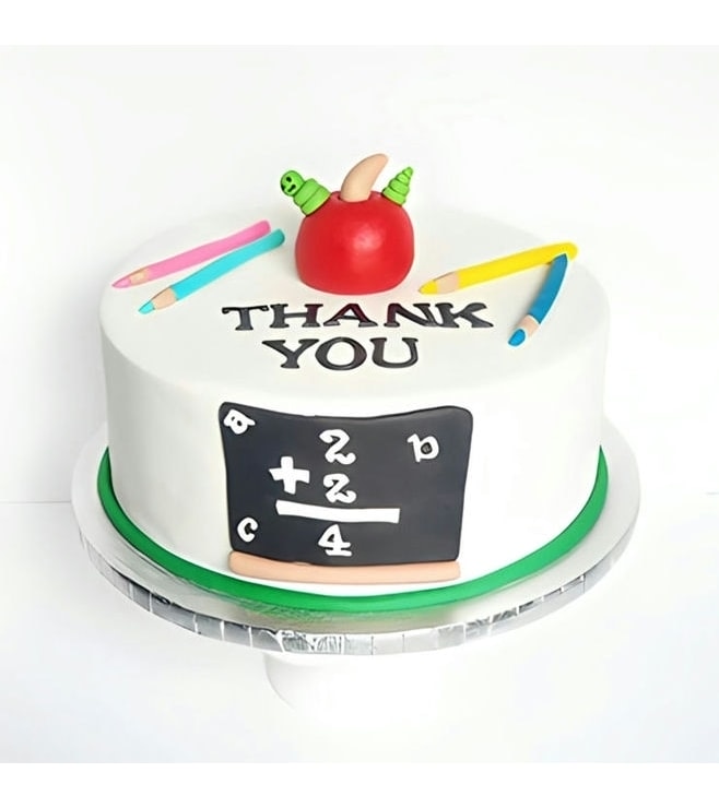 Thank You Teacher Cake