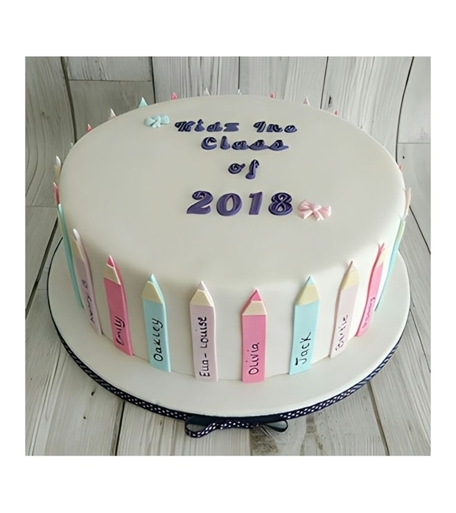 Class of 2018 Cake (Customizable)